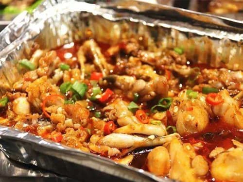 南县锡纸牛蛙